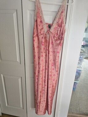 Womens Wild Fable Side Zip Slip Dress With Adjustable Straps Sz Xl